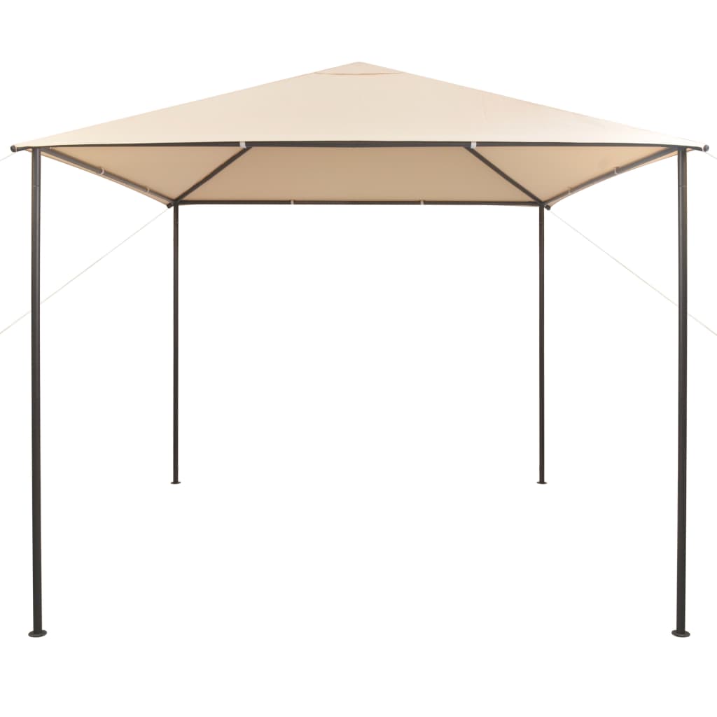 Vidaxl Arbor 3x3 m Stahl Beige