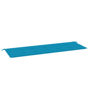 Vidaxl Garden Bench Kissen 150x50x3 cm Oxford Stoff Blau - afbeelding 2