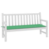 Vidaxl Garden Bench Kissen 150x50x3 cm Oxford Stoff grün
