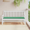 Vidaxl Garden Bench Kissen 150x50x3 cm Oxford Stoff grün