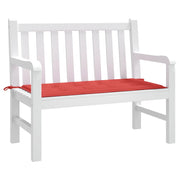 Vidaxl Garden Bench Kissen 120x50x3 cm Oxford Stoff rot - afbeelding 3