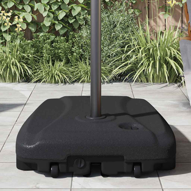 Vidaxl Parasol Fußschwarz