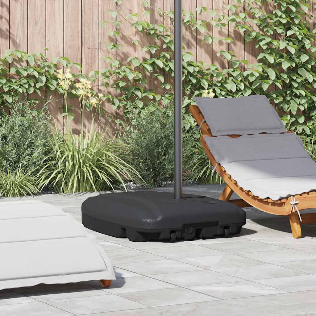 Vidaxl Parasol Fußschwarz