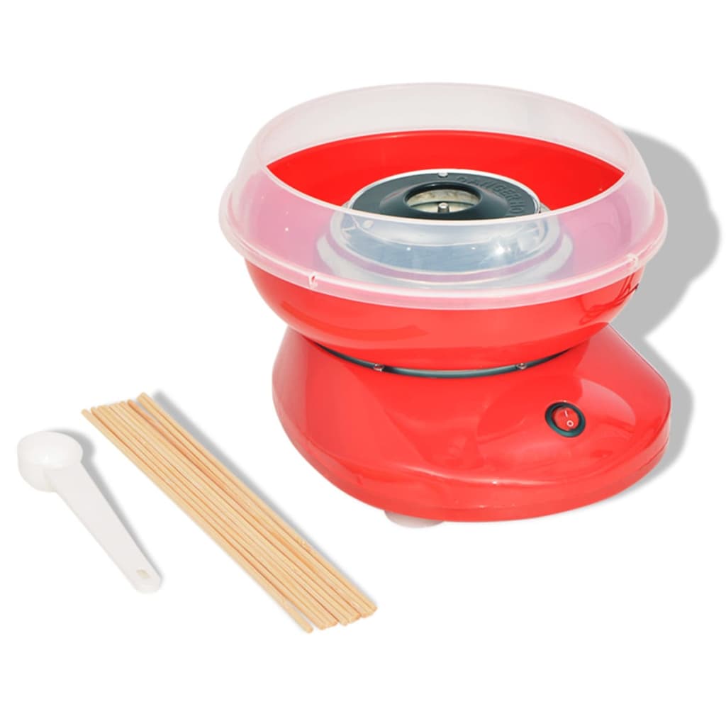Vidaxl -Baumwoll -Baumwollmaschine 480 W rot