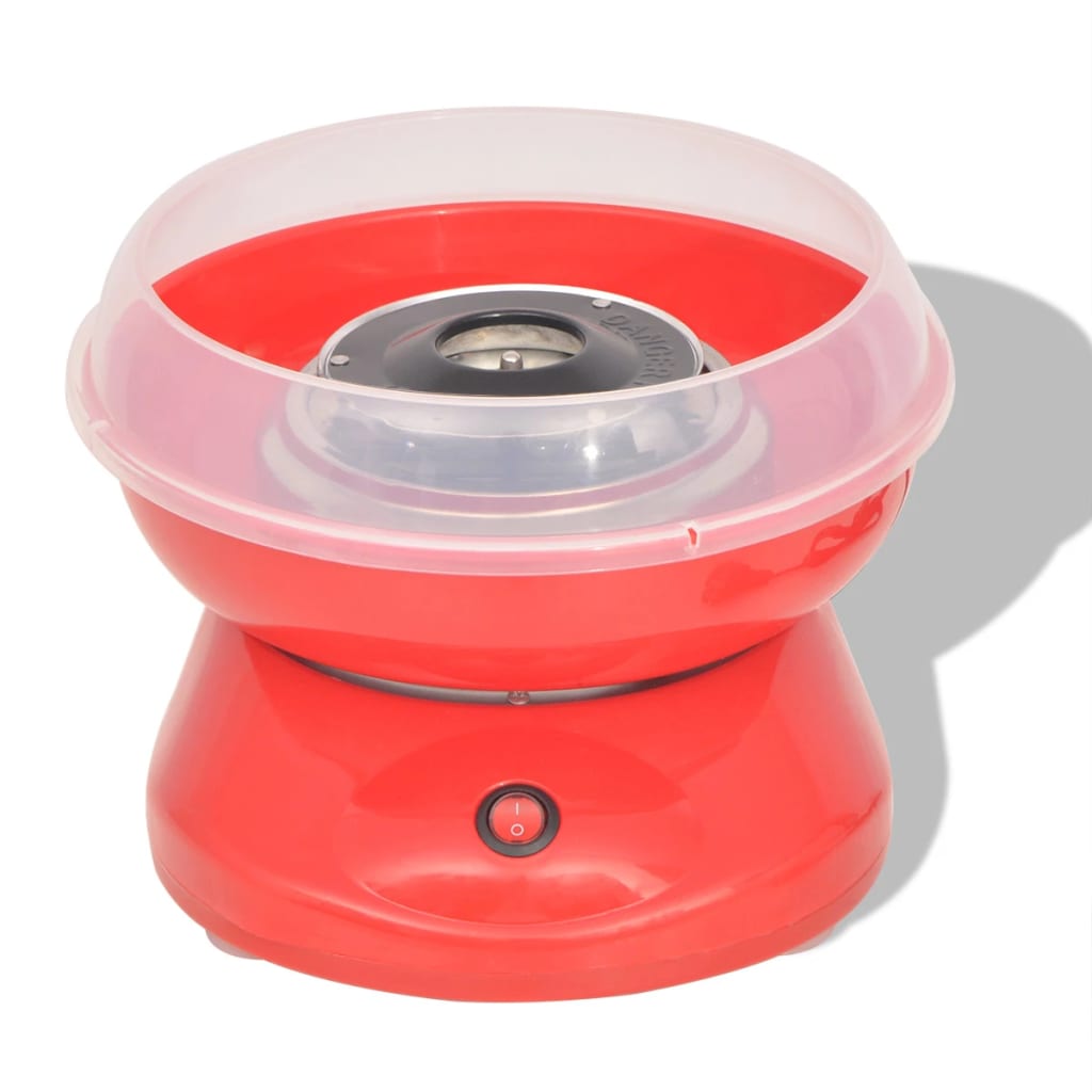 Vidaxl -Baumwoll -Baumwollmaschine 480 W rot