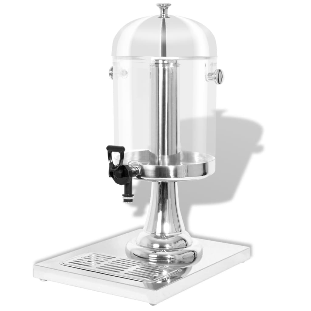 Vidaxl Sapdispenser Edelstahl 8 l