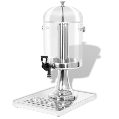 Vidaxl Sapdispenser Edelstahl 8 l