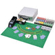 Vidaxl Poker Blackjack Set mit 600 Chips Aluminium