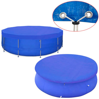 Vidaxl Swimmingpool Abdeckung PE rund 460 cm 90 g m²