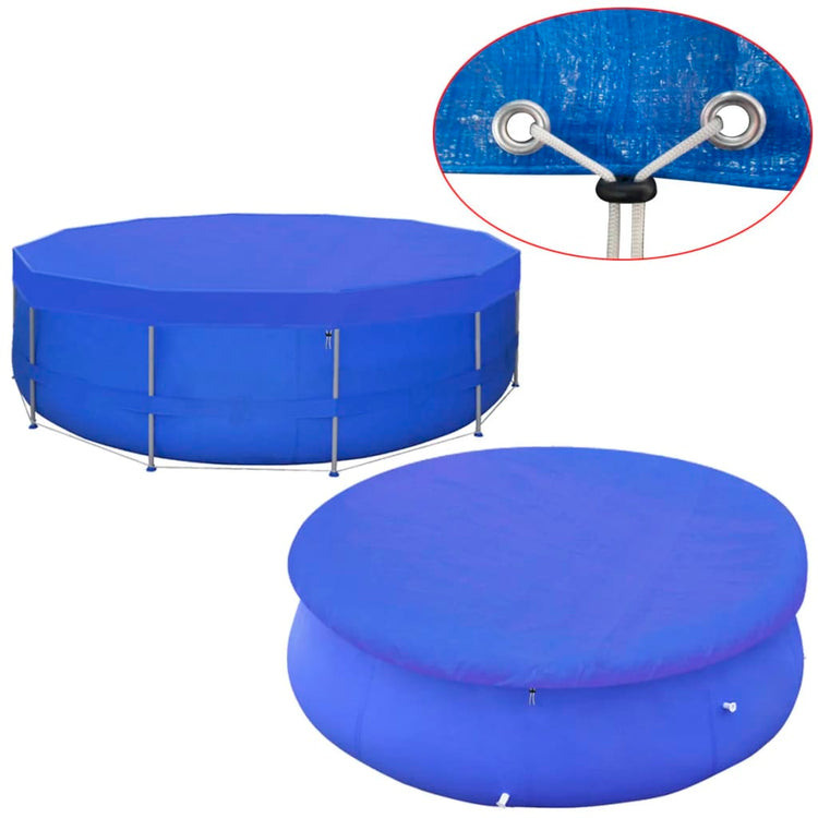 Vidaxl Swimmingpool Abdeckung PE rund 460 cm 90 g m²
