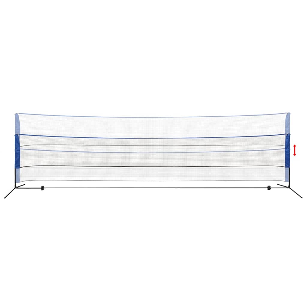 Vidaxl Badmintonnet mit Shuttles 600 x 155 cm