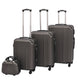Vidaxl Hard Rolling Case Set Anthrazit 4-DLG