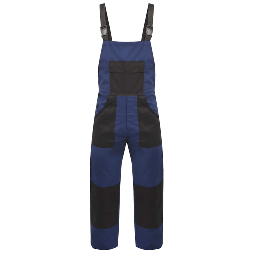 Vidaxl Männer Dungarees Größe xxl blau