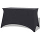 VIDAXL -Tabelle Abdeckung Stretch Anthrazit 183x76x74 cm 2 PCs