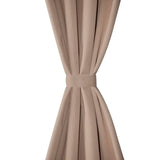 VIDAXL -Vorhänge mit Metallringen Blackout 135x175 Cream 2 PCs - afbeelding 3