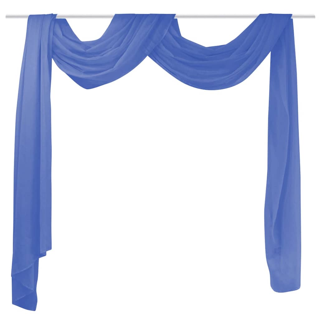 Vidaxl Overgijn Voile 140x600 cm König Blau