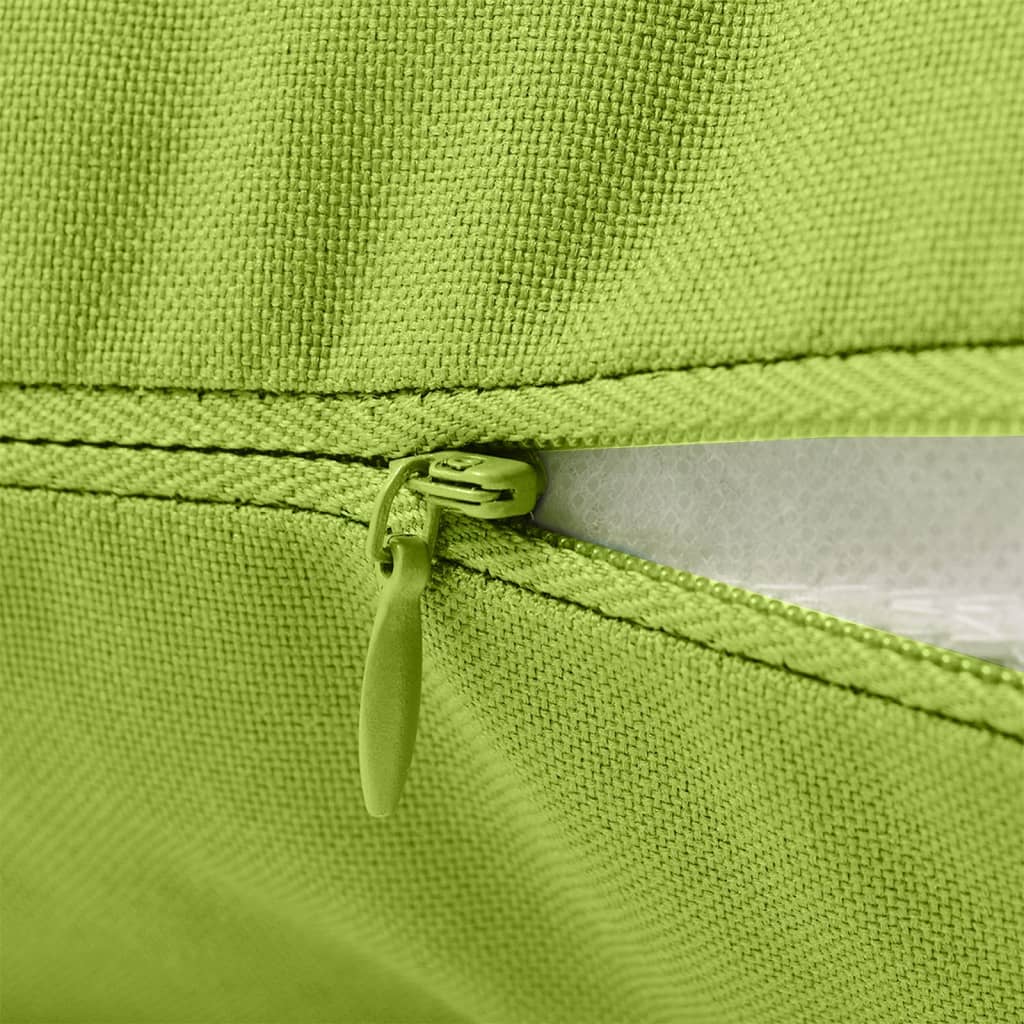 Vidaxl Outdoor -Kissen 45x45 cm Apple Green 2 PCs