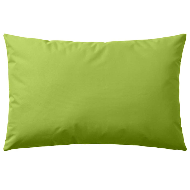 Vidaxl Outdoor -Kissen 60x40 cm Apple Green 2 STs