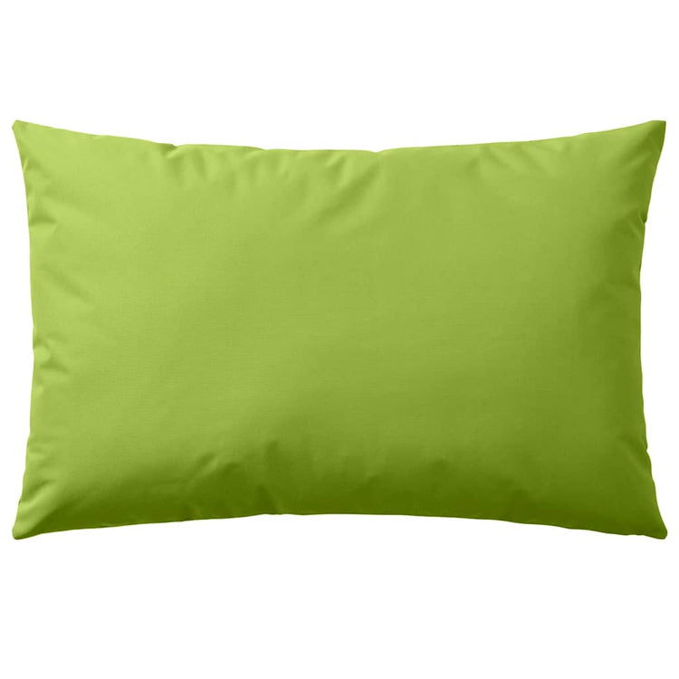 Vidaxl Outdoor -Kissen 60x40 cm Apple Green 4 PCs