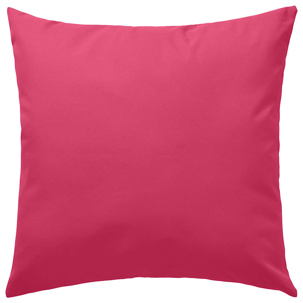 Vidaxl Outdoor -Kissen 45x45 cm Pink 4 PCs