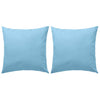 Vidaxl Outdoor -Kissen 45x45 cm hellblau 2 STs