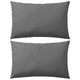 Vidaxl Outdoor -Kissen 60x40 cm grau 2 PCs
