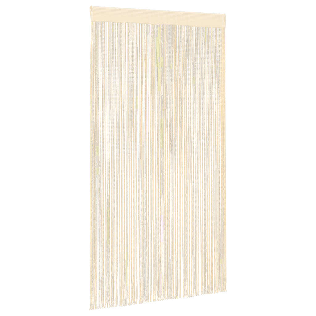 VIDAXL -Kabelvorhänge 140x250 cm Creme 2 STs