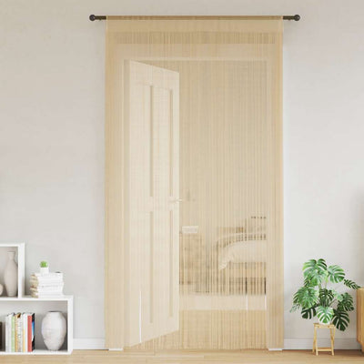 VIDAXL -Kabelvorhänge 140x250 cm Beige 2 STS