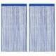 VIDAXL -Kabelvorhänge 100x250 cm Blau 2 PCs