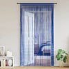 VIDAXL -Kabelvorhänge 140x250 cm Blau 2 PCs