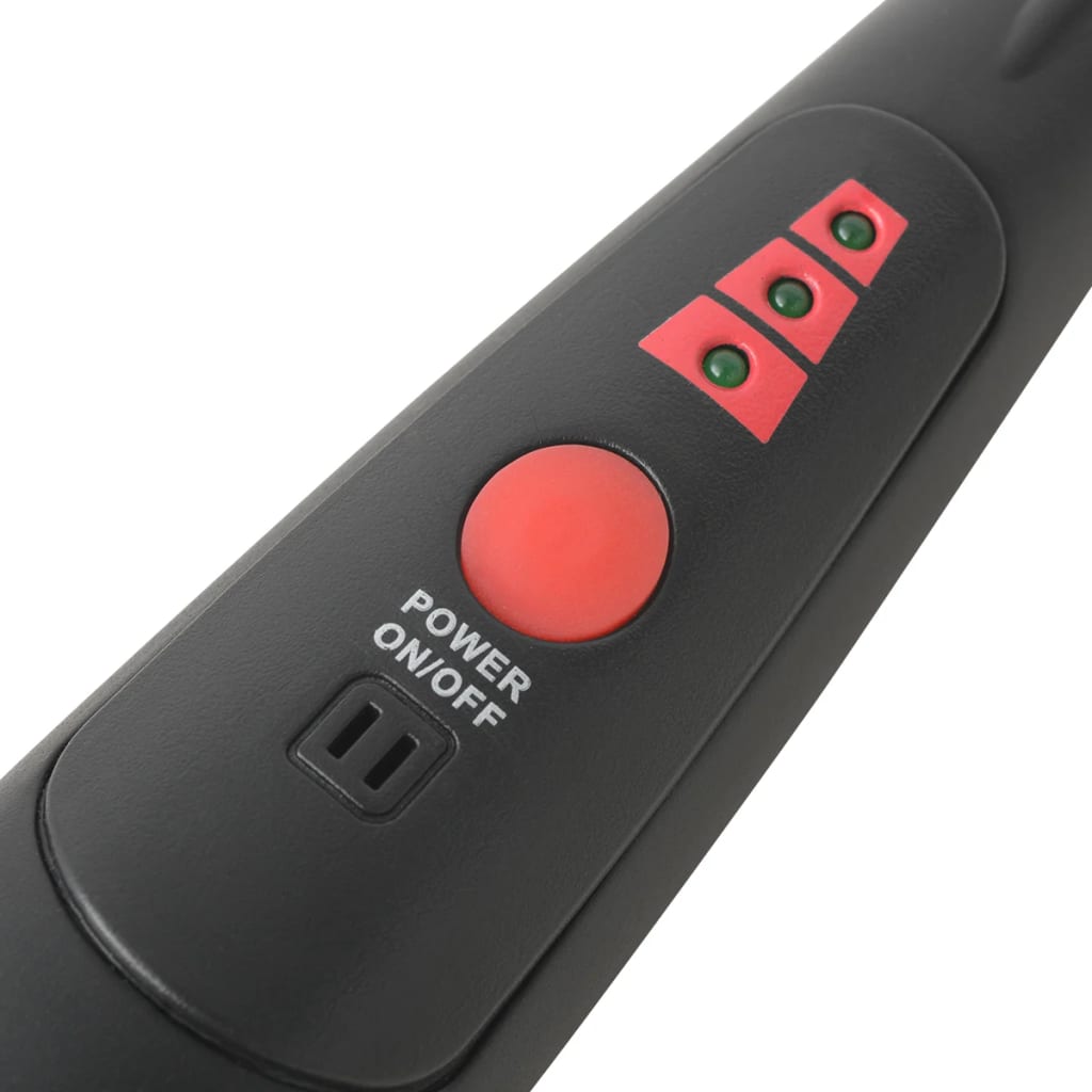 Vidaxl Pinpointer Metall -Detektor schwarz und rot