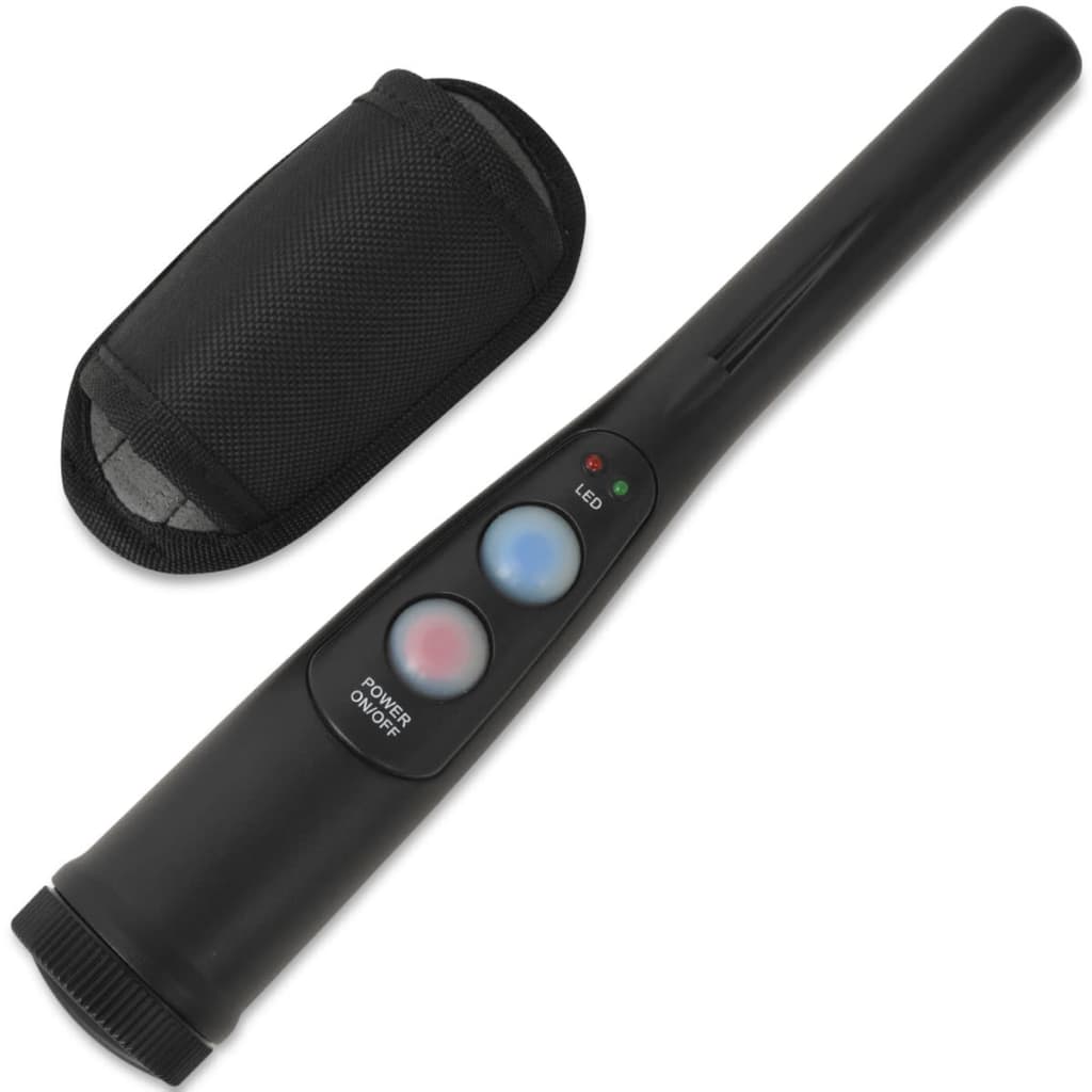 Vidaxl Pinpointer Metall -Detektor schwarz