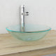 VIDAXL WASHBAIN HARTED GLAS 42 cm Transparent