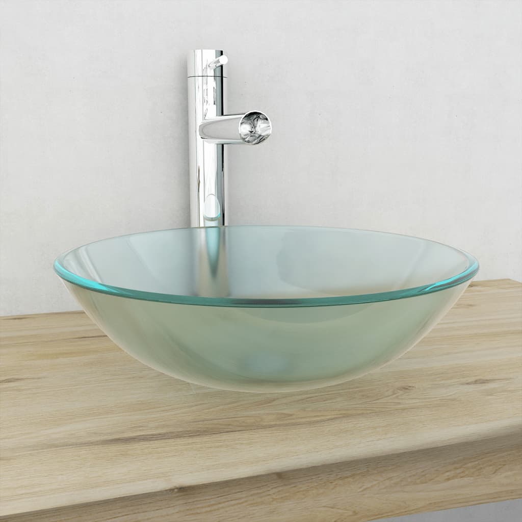 VIDAXL -WHOBAIN Härtetes Glas 42 cm Mattglas