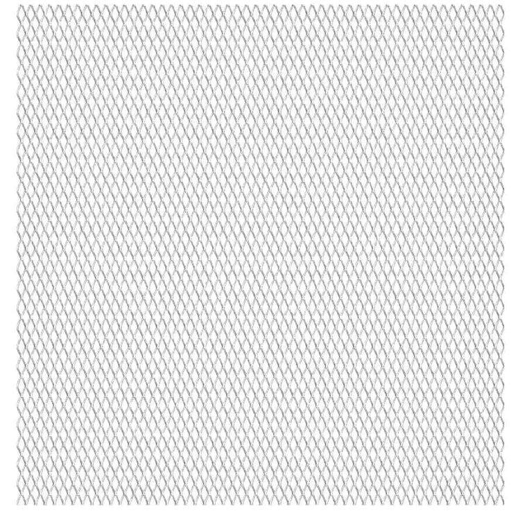 VIDAXL -Kabelzaun 50x50 cm 20 x 10 x 2 mm Edelstahl
