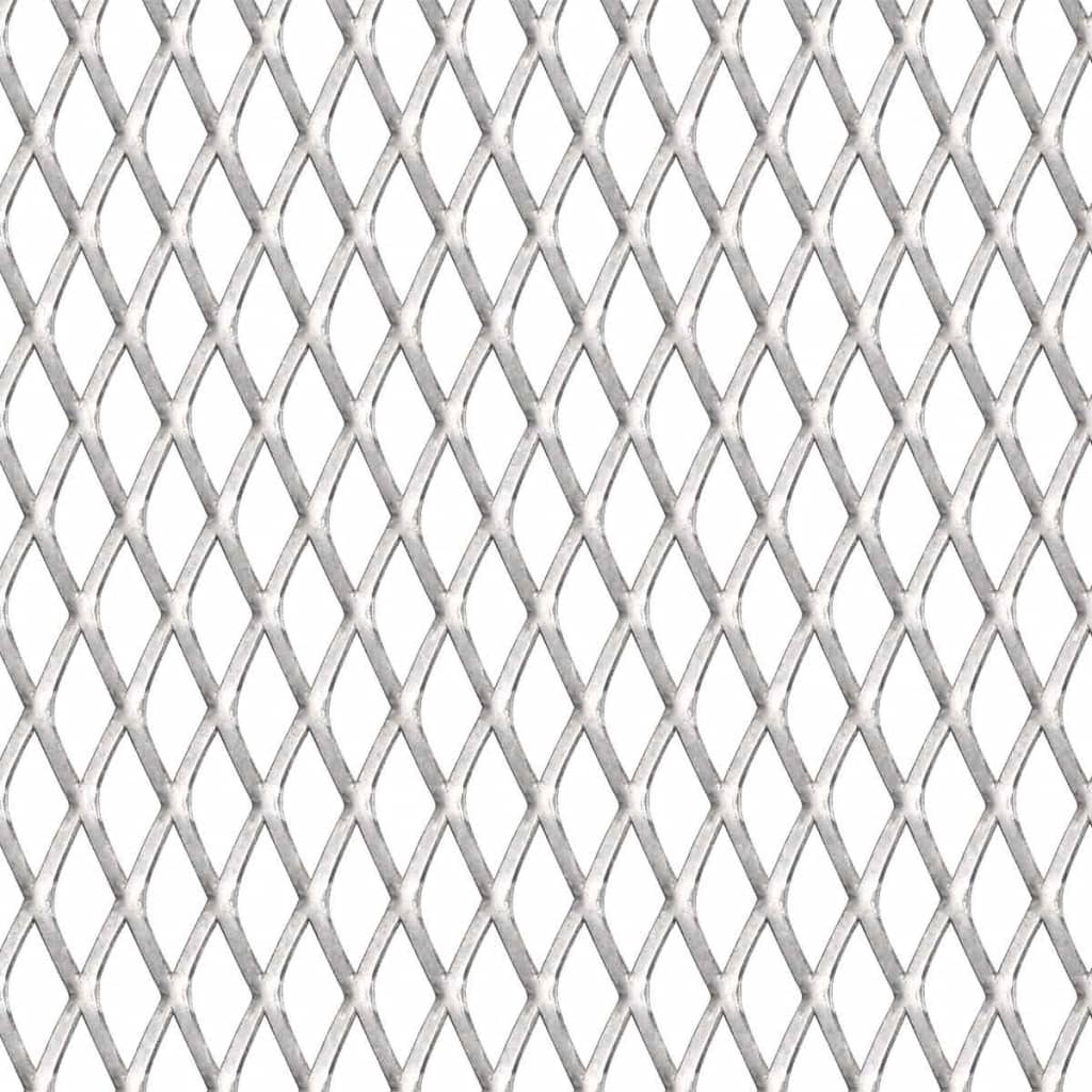 VIDAXL -Kabelzaun 50x50 cm 20 x 10 x 2 mm Edelstahl