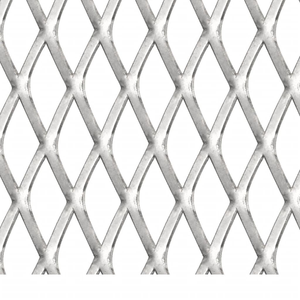 VIDAXL -Kabelzaun 50x50 cm 20 x 10 x 2 mm Edelstahl