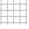 Vidaxl Drahtzaun gewebtes Netz 100x85 cm 11x11x2 mm Edelstahl