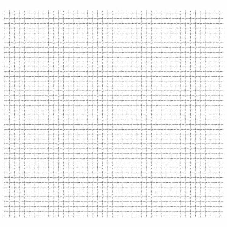 VIDAXL -Kabelzaun gewebter Netz 50 x 50 cm 21x21x2,5 mm Edelstahl