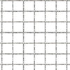 VIDAXL -Kabelzaun gewebter Netz 50 x 50 cm 21x21x2,5 mm Edelstahl