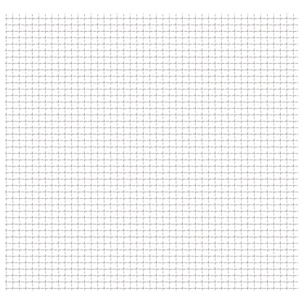 VIDAXL -Drahtzaun gewebter Netz 50x50 cm 31 x 31 x 3 mm Edelstahl