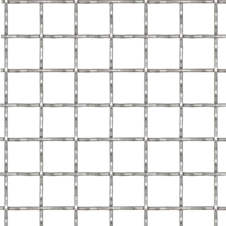 Vidaxl Drahtgate gewebtes Netz 100x85 cm 31 x 31 x 3 mm Edelstahl