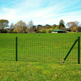 Vidaxl HEK 25x1,7 m Stahlgrün