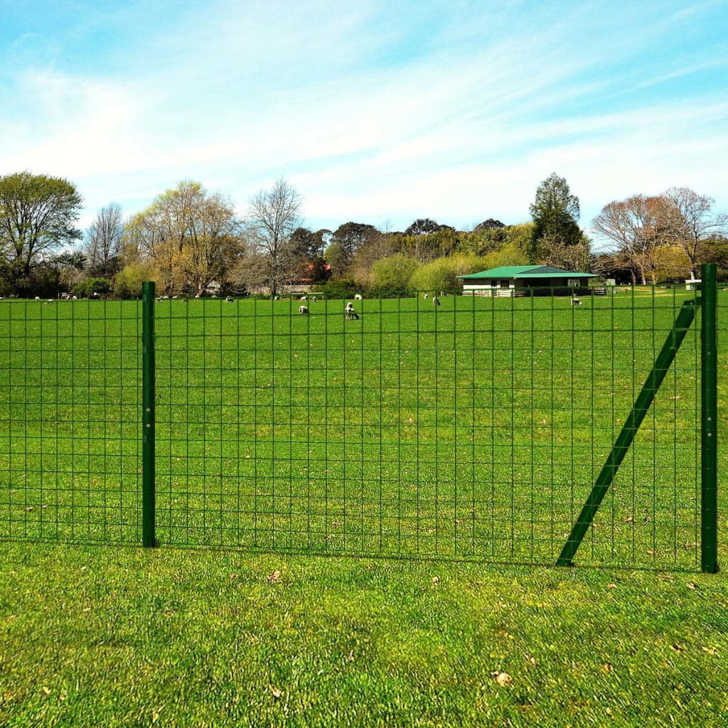 Vidaxl HEK 10x1,7 m Stahlgrün