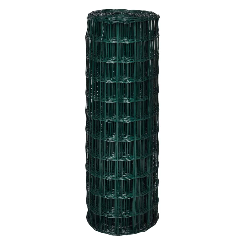 Vidaxl HEK 25x1,7 m Stahlgrün