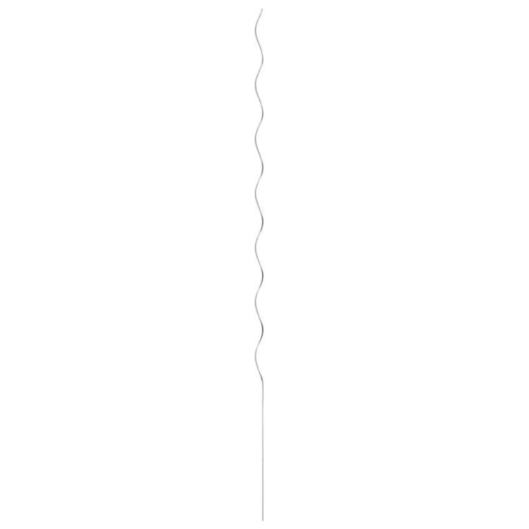 VIDAXL NALL STICK Spiral 170 cm verzinkter Stahl 5 STs 5 STs