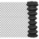 Vidaxl -Netzzaun 15x1,25 m Stahlgrau