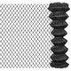 Vidaxl -Netzzaun 25x1,25 m Stahlgrau