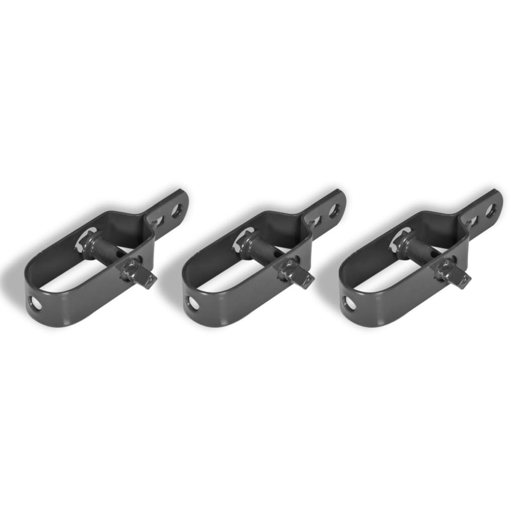 VIDAXL -Kabelspanner für Maschenzaun 3 pc 100 mm grau