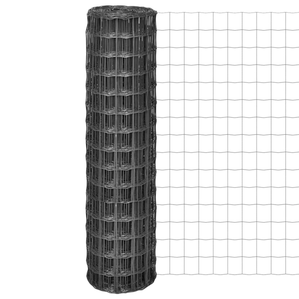 Vidaxx Eurozaun 10x1,5 m grau